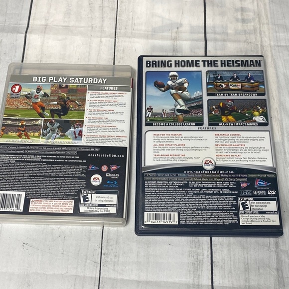 Bundle: NCAA Football 09 (PS3) & NCAA Football 06 (PS2) – EA Sports Classics - Picture 2 of 6